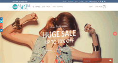 Desktop Screenshot of maximdeal.com